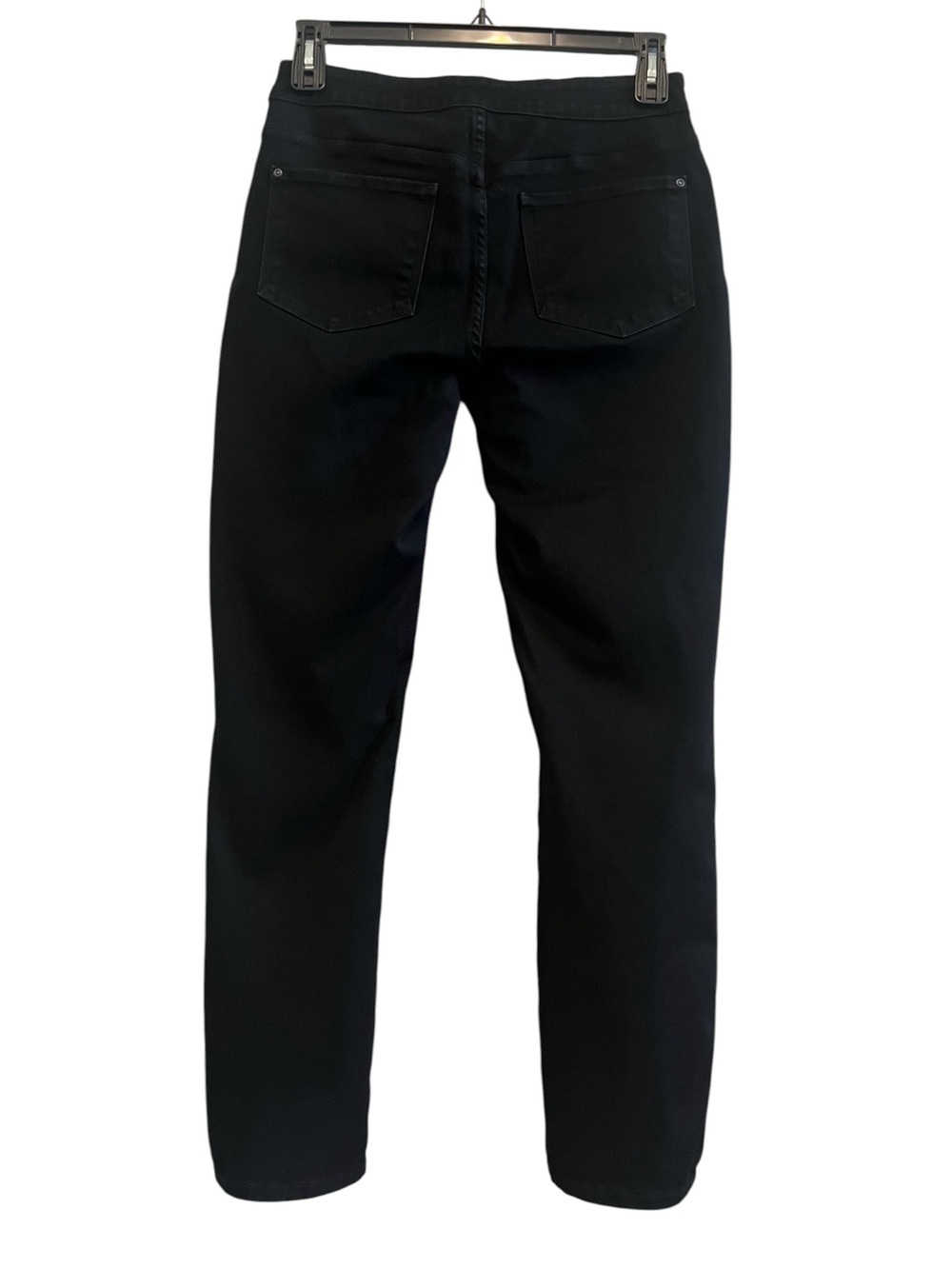 NYDJ Black Skinny Jeans — Classic Back Pocket Design